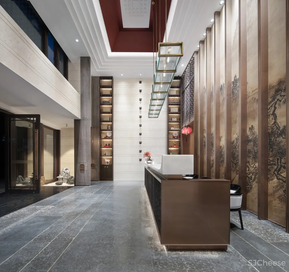 建发·首院售楼会所：山水成画，抒写风雅文韵 | 创时空设计