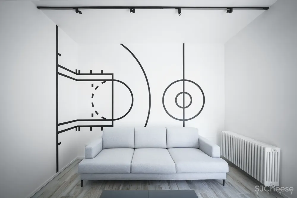 把空间想象成一个游乐场，65㎡罗马极简公寓 | Brain Factory 首