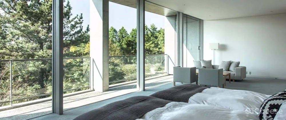 安藤忠雄,坂茂、隈研吾设计的温泉酒店,冷峻的外表却是有温度的设计