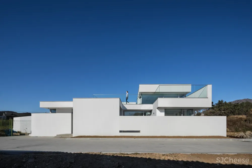 JMY architects | 韩国极简四口之家别墅