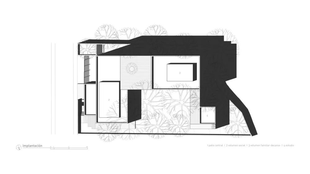 Gabriel Rivera Arquitectos | 森林概念住宅 Tacuri House