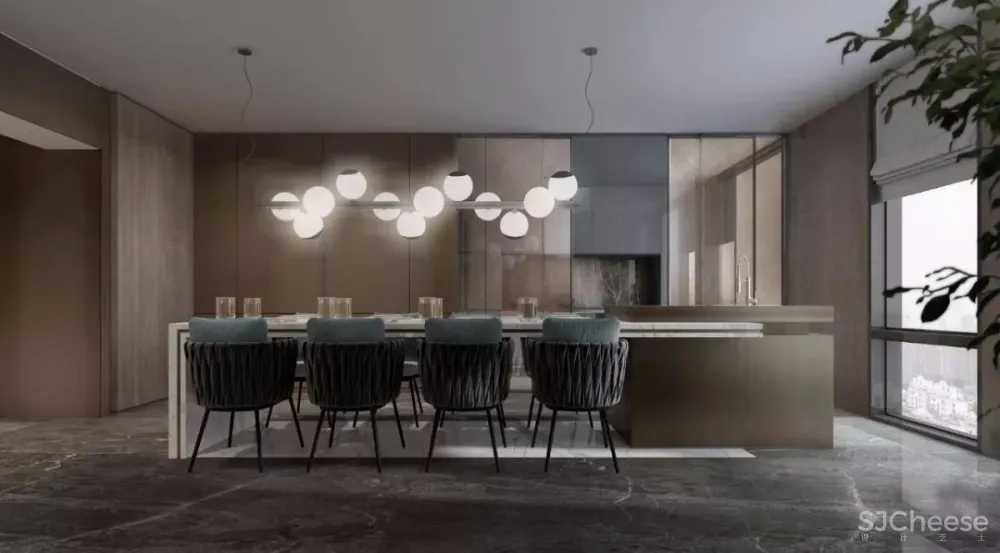 北京300m²顶级轻奢大平层 | 北京恒田建筑设计