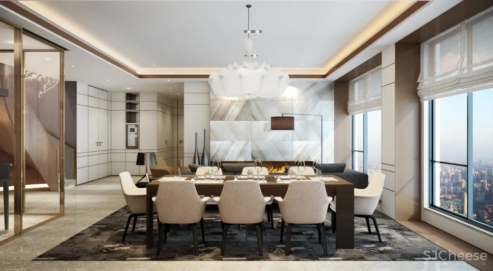 方磊重磅力作 | 上海原法租界顶级大平层至臻格调 嘉御庭顶层样板间 首