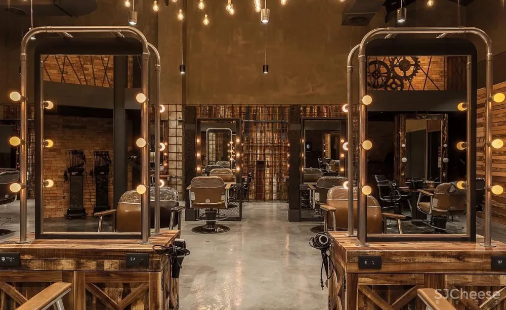 363㎡混搭风美发沙龙 | 汉玥设计 首