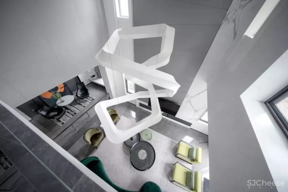 1100㎡双拼别墅，自由不羁的家！| 李益中空间设计 首