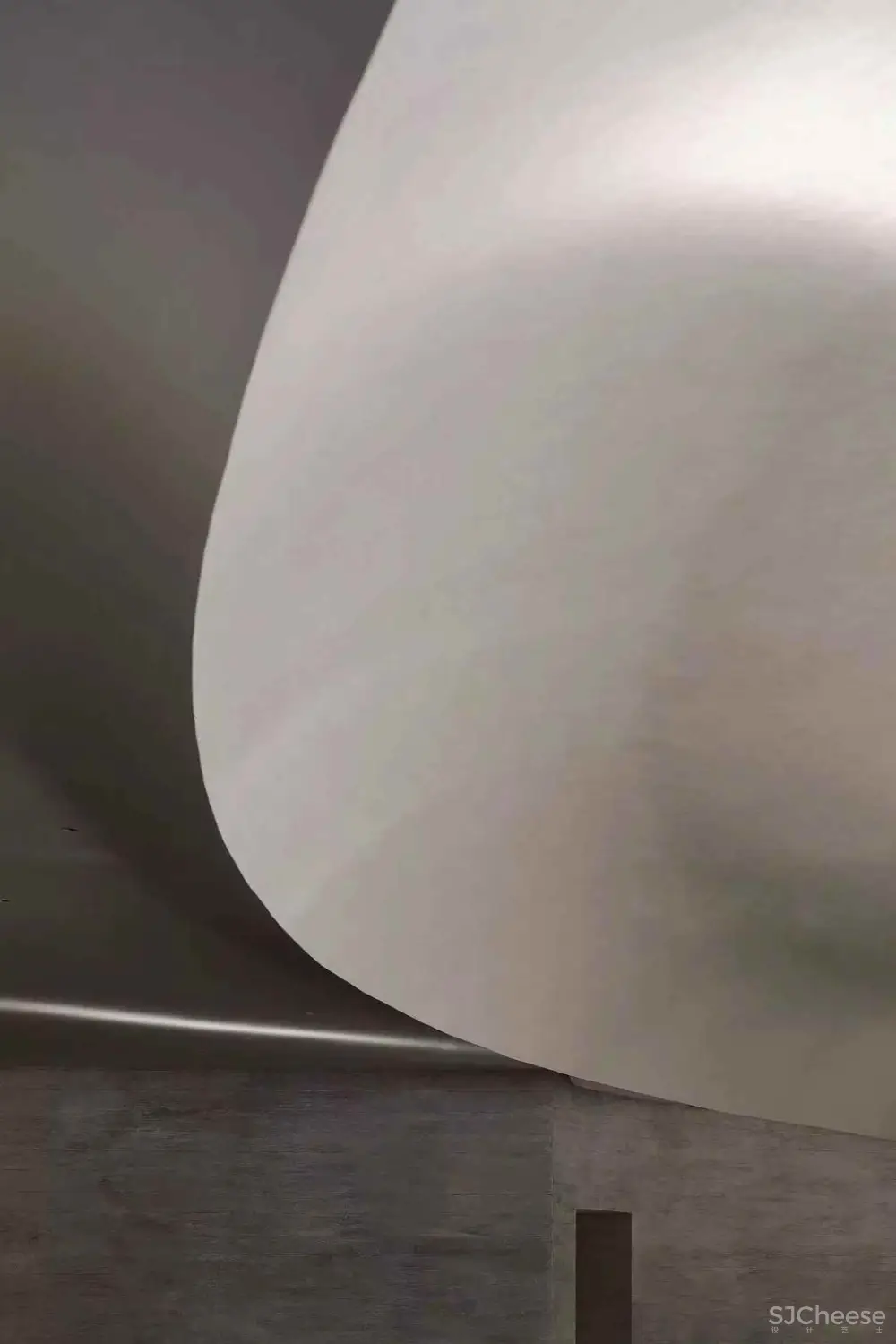 LSDCASA&水相设计:用艺术感打造媲美美术馆的售楼处! 首