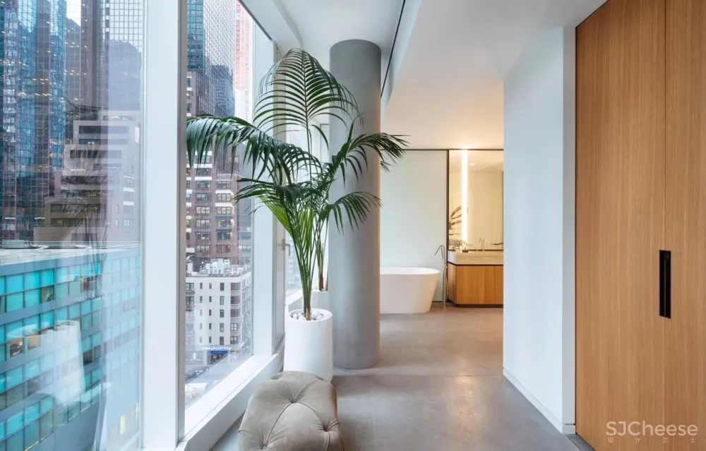 诺曼·福斯特设计最苗条的公寓楼, 样板房走起了简约奢华风!