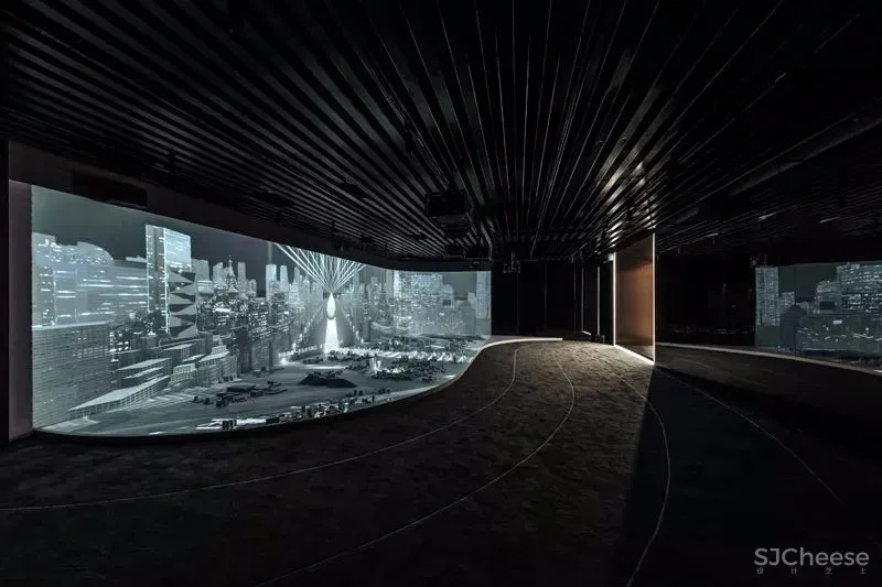 沉浸式体验!超感官城市光年展厅设计 | 峻佳设计 首