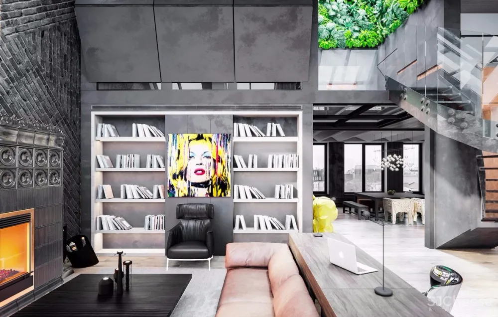 乌克兰工业风别墅 | Anjey Babych 首