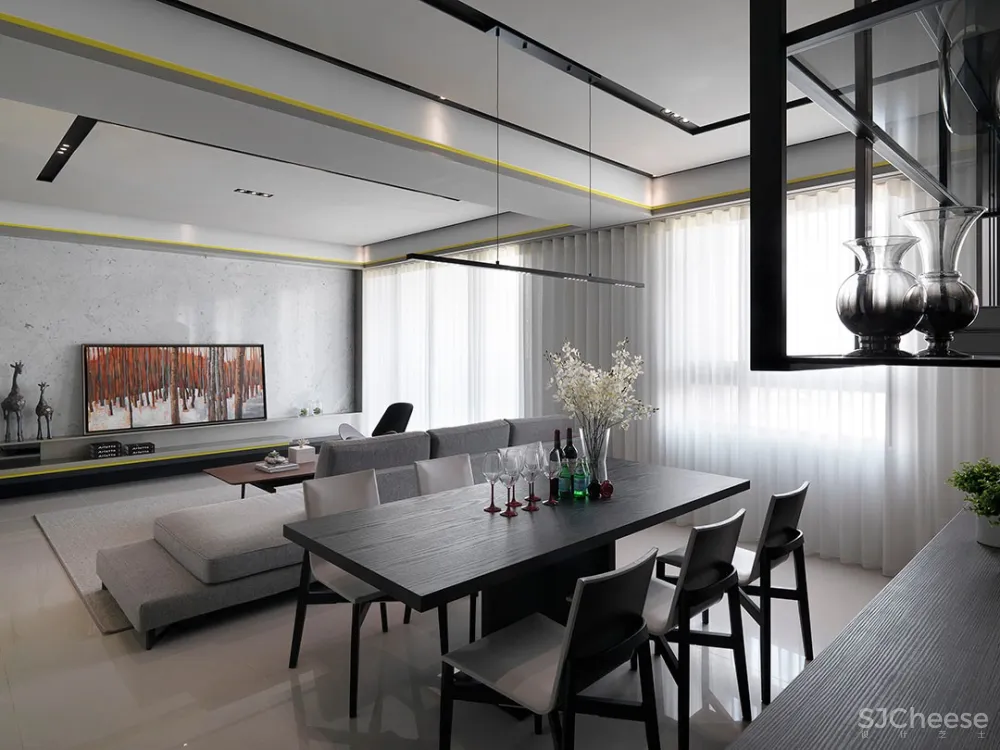 远雄一品——现代简约质感住宅 | 欣磐石建筑空间规划事务所