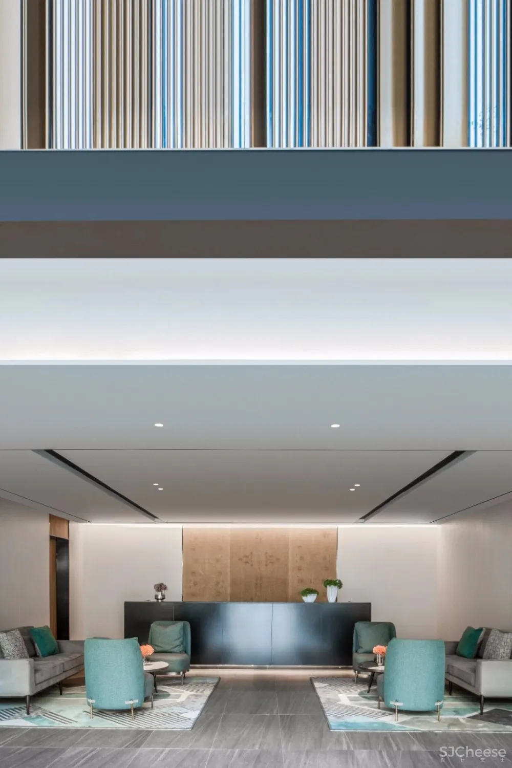 【李益中空间设计】3406平方米西安万科·翡翠国宾销售中心 | 简约、精致、奢华,诠释当代高尚生活品质 首