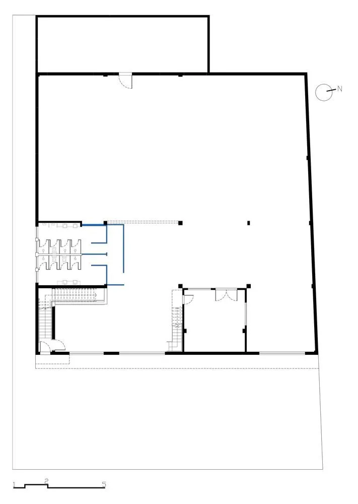Grupo Nuvem Arquitetura | 汽车车间改造的SuperForce CrossFit健身总部 首