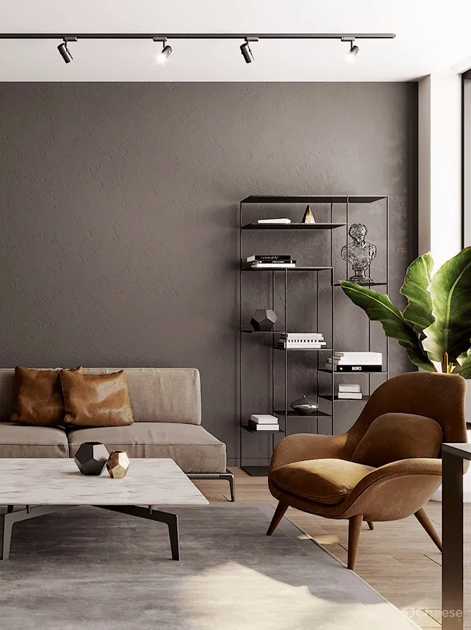 朴实无华的简约公寓丨 却是最有质感的设计 首