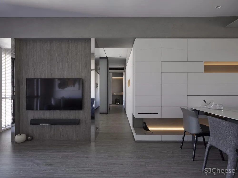 猫耳洞·台湾现代风住宅 | 工一设计