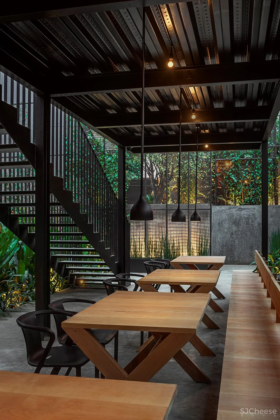 Sunrise花园餐厅,印度 / M9 Design Studio 首