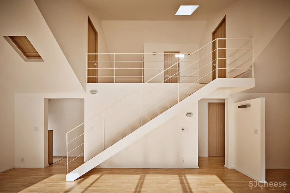 June Architect | 形式简洁整体和细节结合的住宅空间