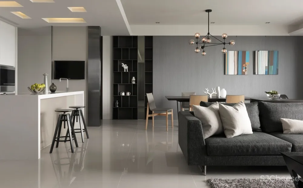 214㎡现代风格住宅 | 共禾设计