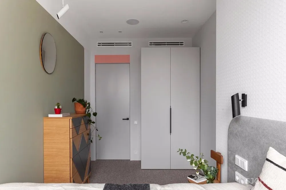 90㎡ 时尚彩色公寓丨家就该这样充满活力 首