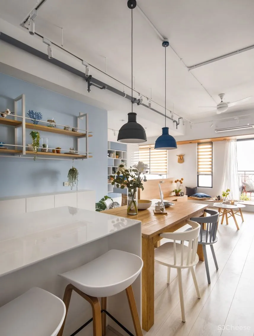 99㎡北欧风住宅 | 合砌设计有限公司