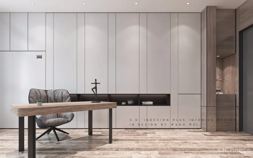 “木衫”西安260m²大平层室内空间设计 | S.H.INDESIGN PlUS