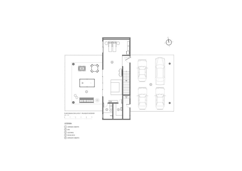 Belluzzo Martinhao Arquitetos | 建在坡地上的景观住宅
