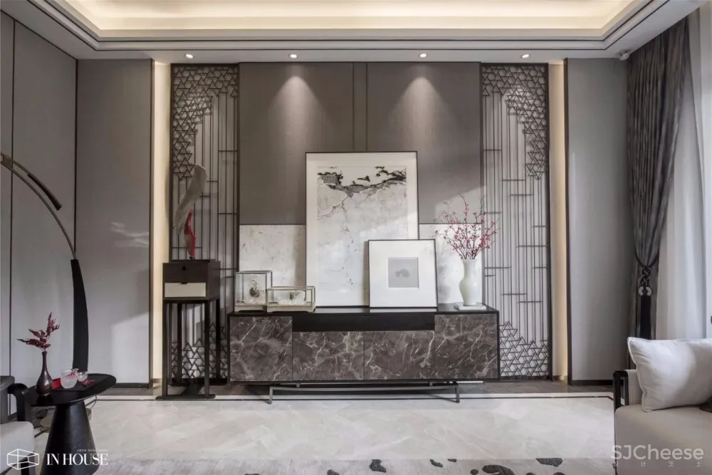 INHOUSE设计 | 融创清照府别墅样板间