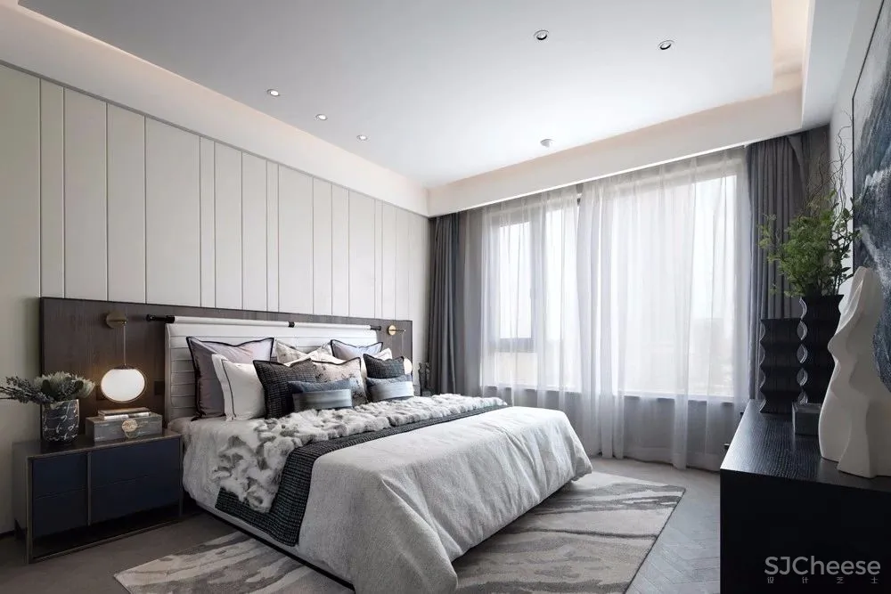 高级灰复式样板间设计方案丨格调满满