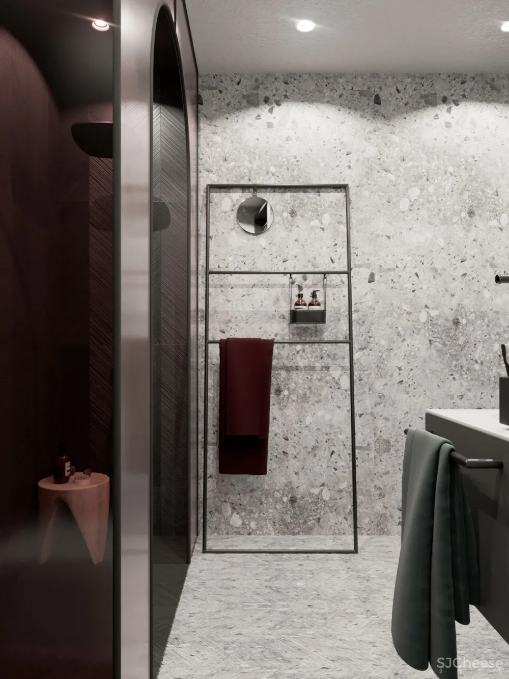 “玛沙拉红”时尚现代公寓 | Ruslan Kovalchuk 首