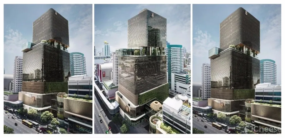 办公融合商业新形态的地标之作•曼谷Gaysorn II