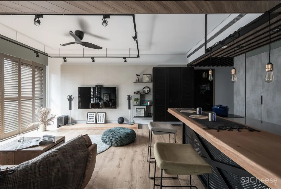 美式工业风住宅 | 羽筑设计