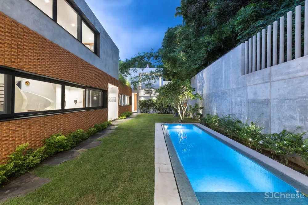 RVO Studio | 纹理和材料的独特组合 Sundaram House