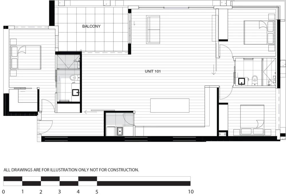 Finnis Architects 澳大利亚豪华公寓