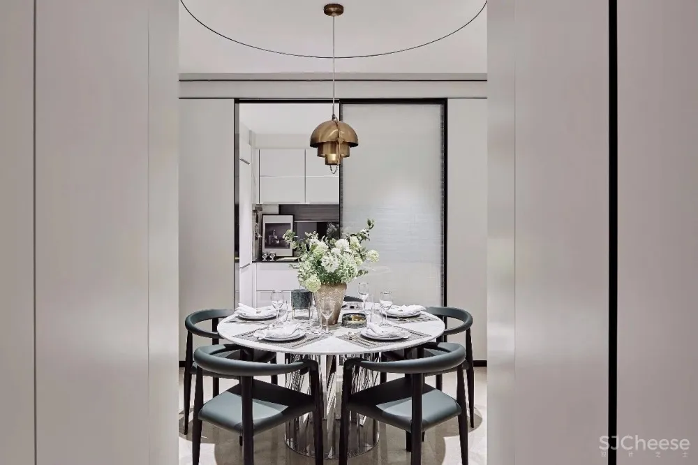 新作 | 深圳万科瑧山府，180m² 香蜜湖畔极简大宅 首