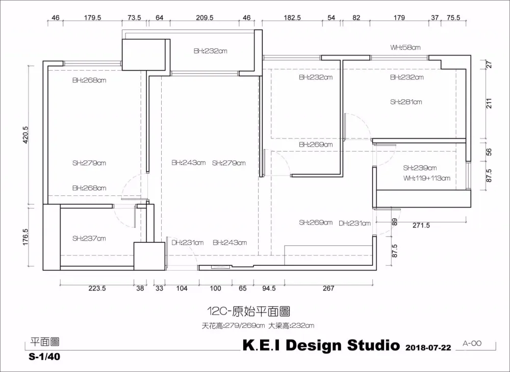 台湾极简中性灰公寓 | 界境室内设计