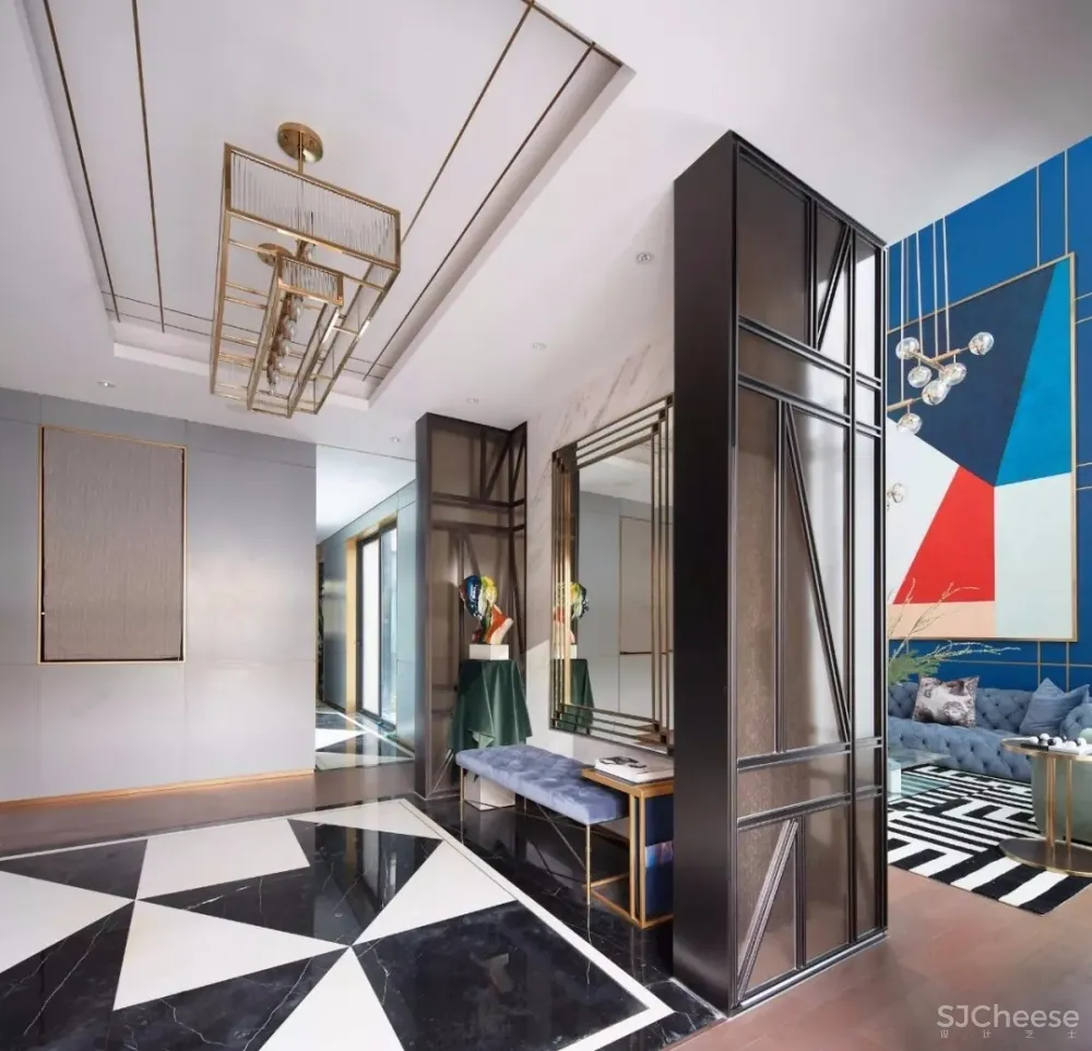 ArtDeco精致奢华,佛山600㎡双联别墅 | SNP力作