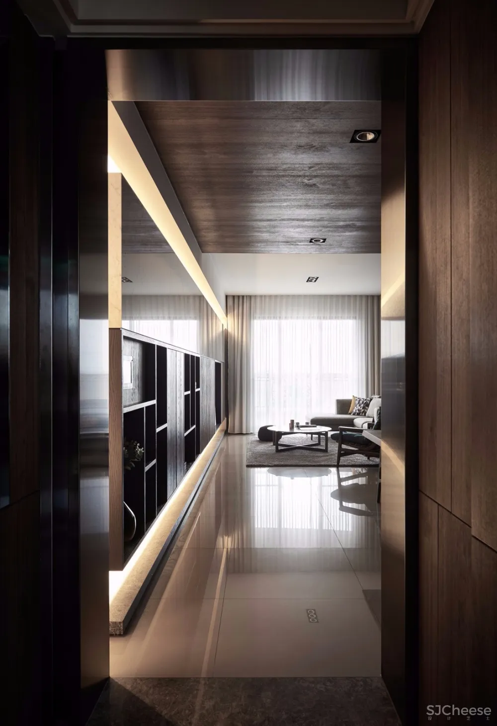 台湾木质极简风格住宅 | 沐澄设计