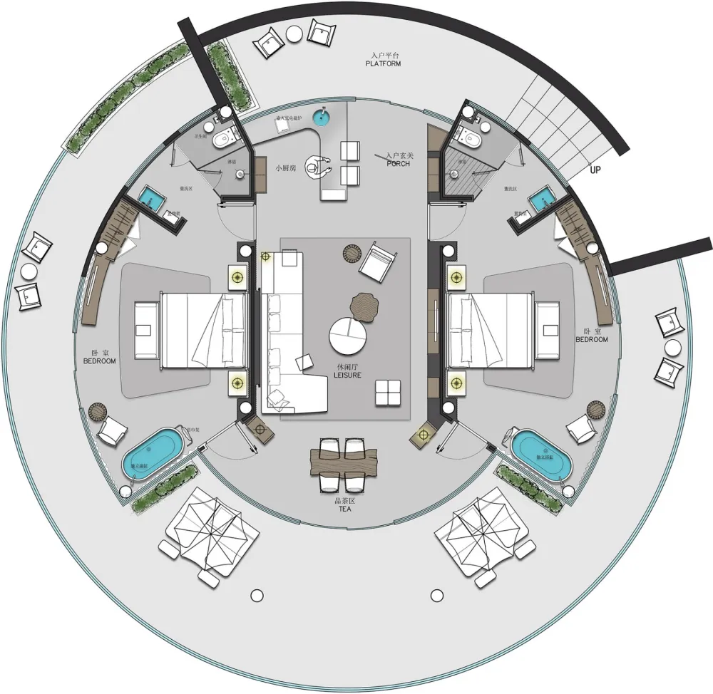 春风十里小镇帐篷酒店,浙江 / 杭州寰廷建筑工程设计有限公司 首