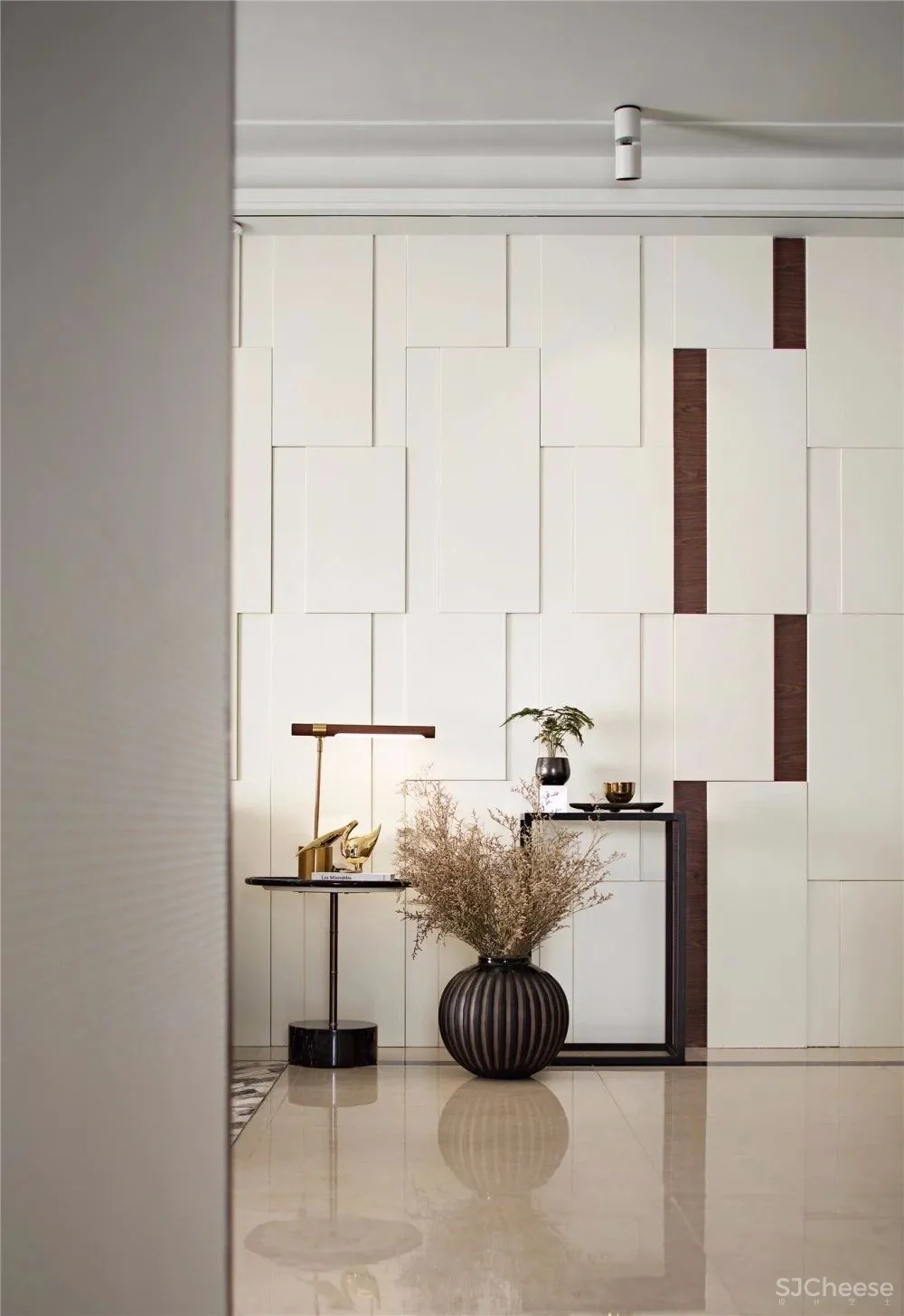 【GND设计】有个性有温度的紧凑刚需户型样板房设计方案