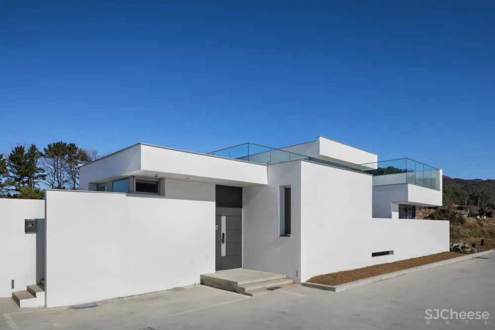 JMY architects | 韩国极简四口之家别墅