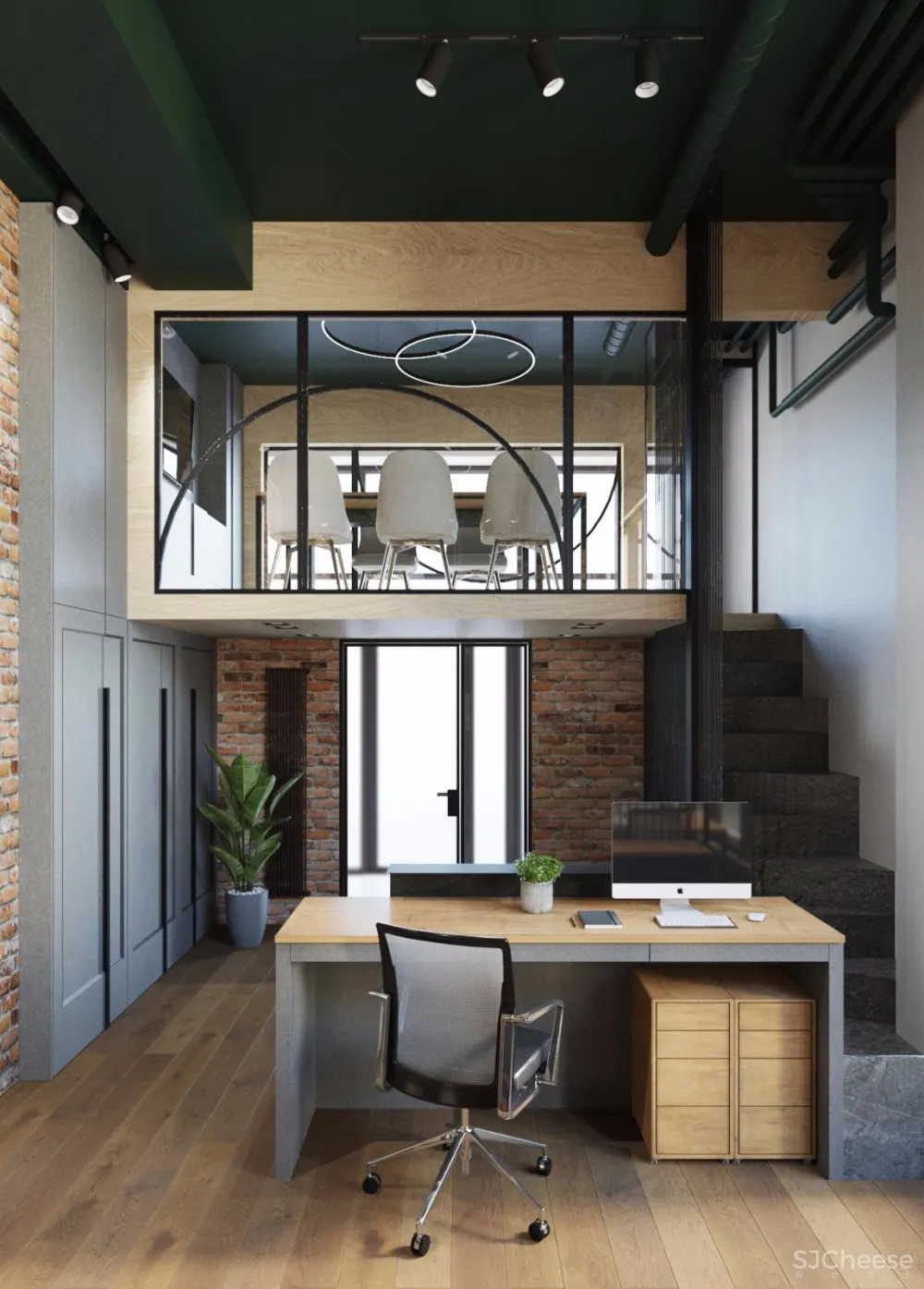 180㎡莫斯科Loft风时尚办公空间 | ze workroom 首