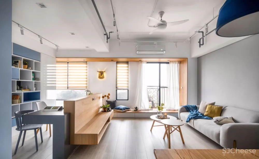 99㎡北欧风住宅 | 合砌设计有限公司