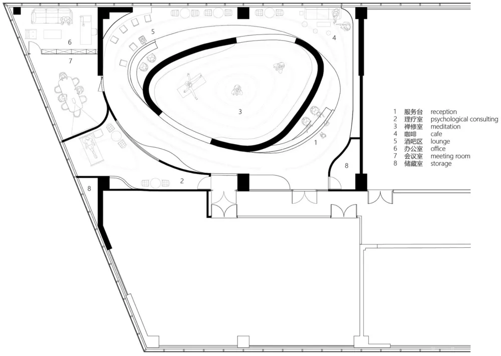 致野建筑及环境设计事务所 | Rainbow Arches 禅修空间上海旗舰店