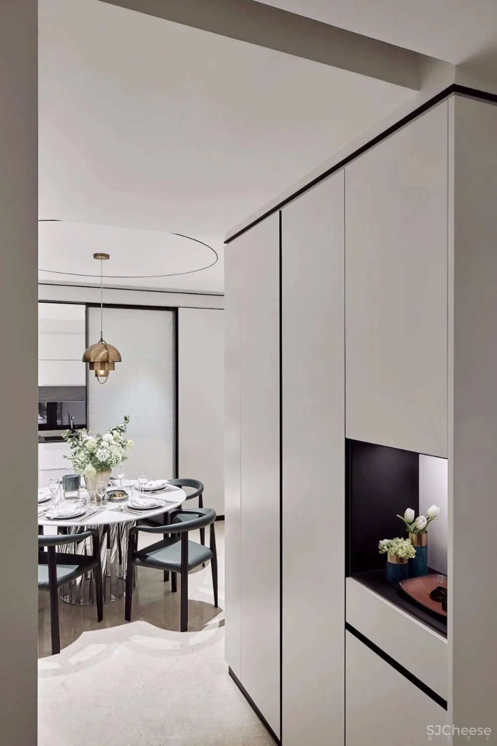 新作 | 深圳万科瑧山府，180m² 香蜜湖畔极简大宅 首