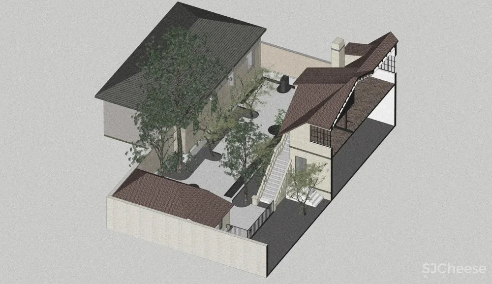 继景设计 | 树影婆娑,低调静谧 首