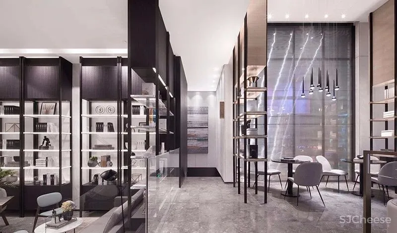 高颜值艺术空间丨用灰色调演绎高级感