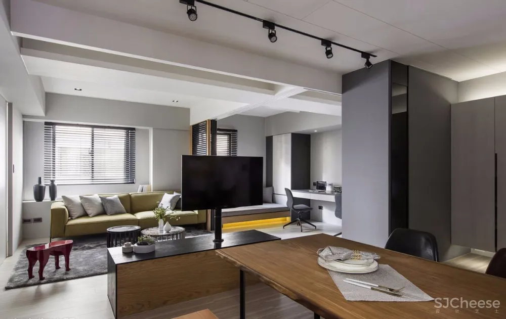 63㎡现代风格住宅 | 北境设计 首