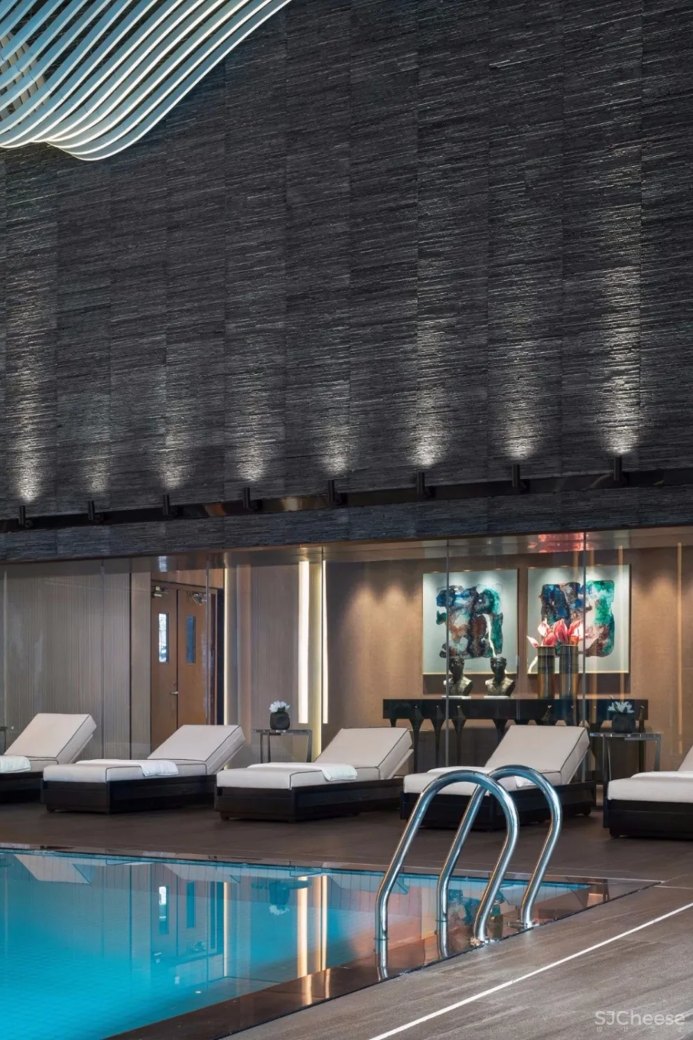 【李益中空间设计】3406平方米西安万科·翡翠国宾销售中心 | 简约、精致、奢华,诠释当代高尚生活品质 首