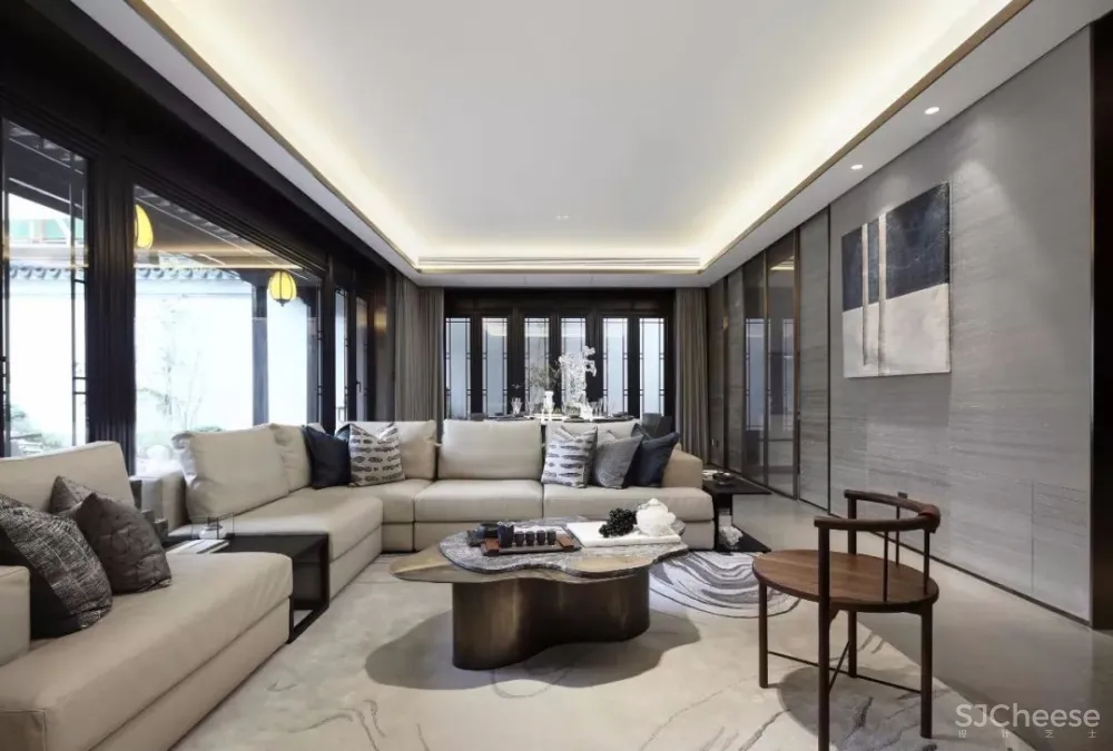 435.8m²杭州顶级合院,精致儒雅的东方美学智慧 | 矩阵纵横