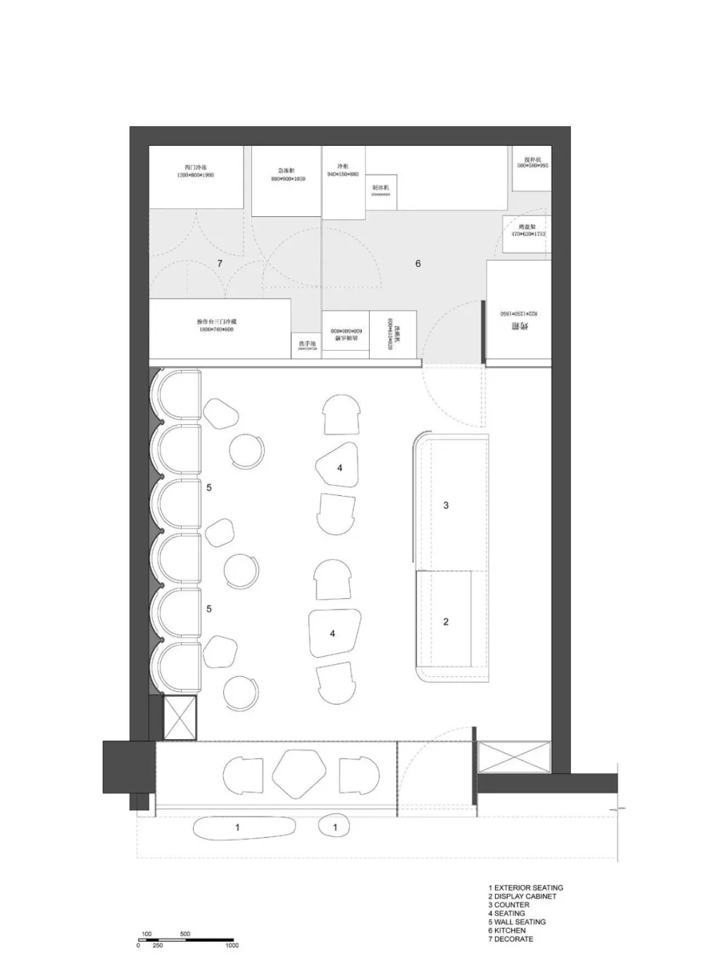 新作 | 有坪一尺:N² 法式甜品 / YPYC architects