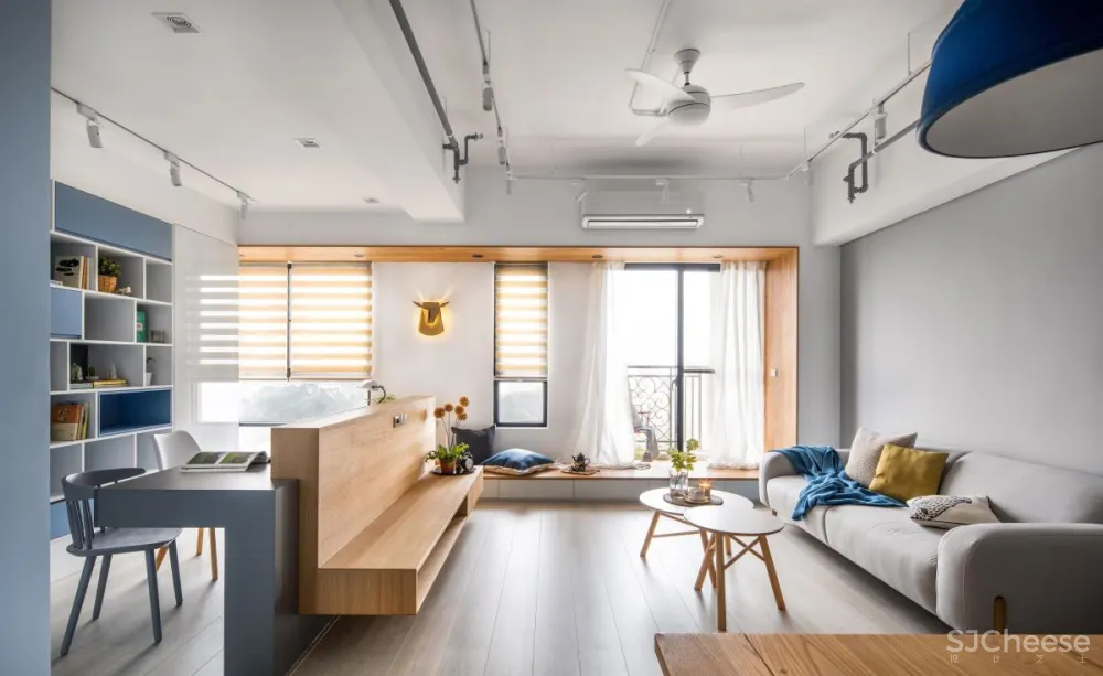 99㎡北欧风住宅 | 合砌设计有限公司